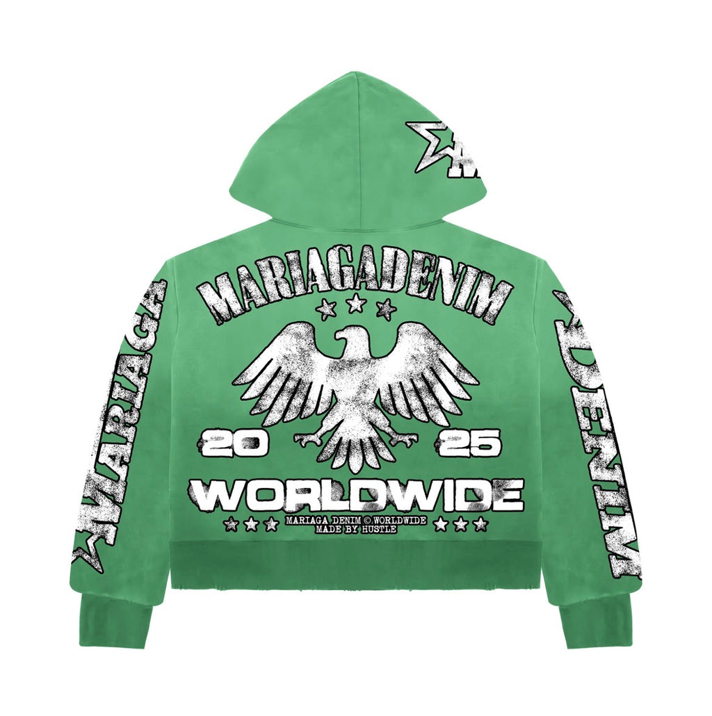 MADE BY HUSTLE SWEATSUIT (GREEN)