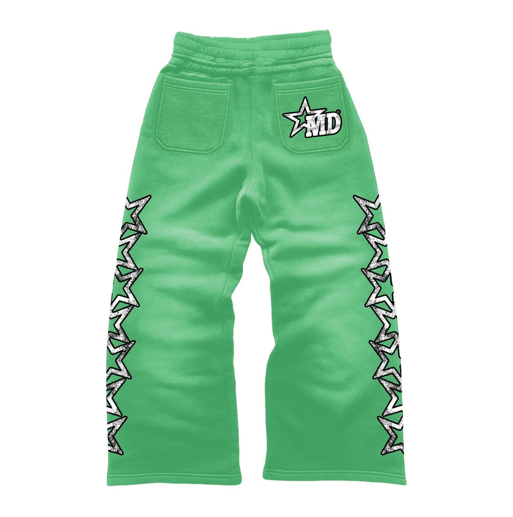 MADE BY HUSTLE SWEATSUIT (GREEN)