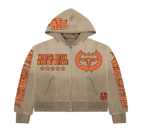 MADE BY HUSTLE SWEATSUIT (TAN)