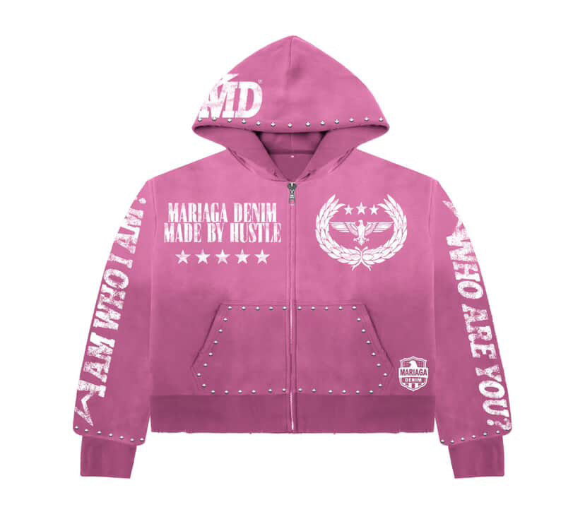 MADE BY HUSTLE SWEATSUIT (PINK)