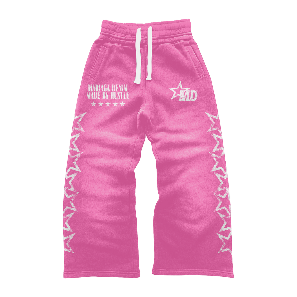 MADE BY HUSTLE SWEATSUIT (PINK)